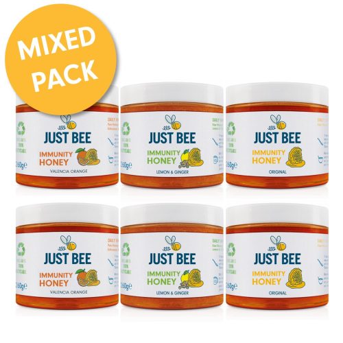 just bee immunity honey mixed flavours